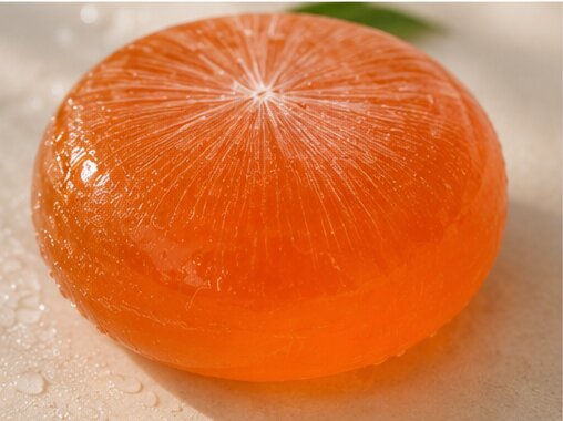 Savon au Kaki Japonais — Neutralise l'Odeur de Vieillissement (Nonénal)